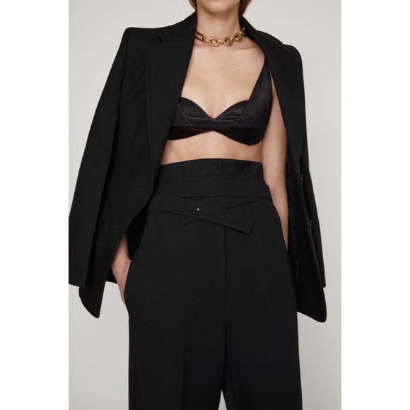 Jil Sander Nikita Satin Bra Top Sz 34 - Picture 2 of 15